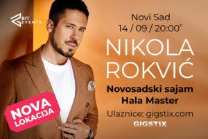 Nikola Rokvić, plakat za koncert
