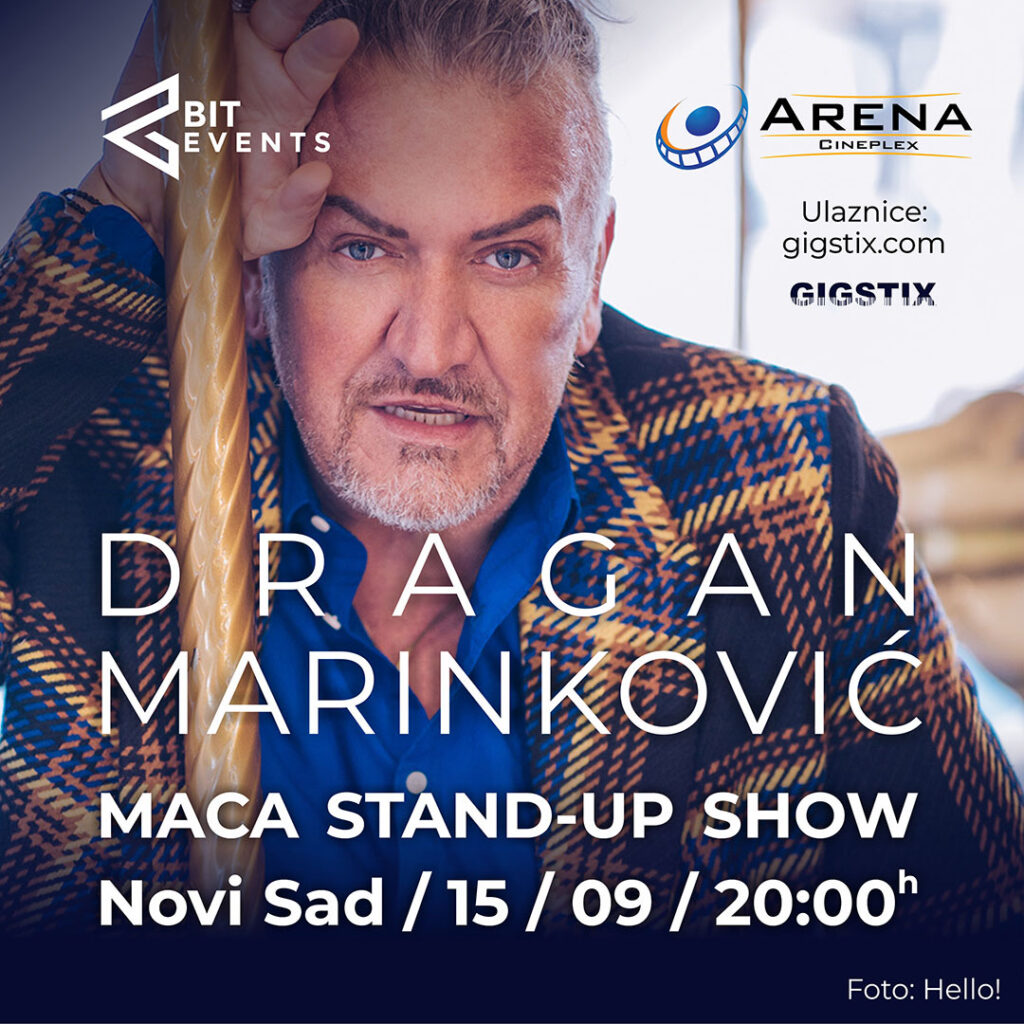 Dragan Marinković Maca, nastup, stand-up show